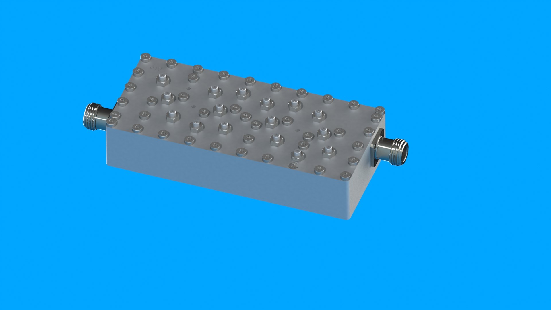 2575~2635 MHz Customized Waveguide Low Insertion Loss Bandpass Filter JT-QTF-2605-N