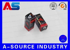 China 10ML Medicine Packing Paper Box Design 10ml Vial Boxes Laser Hologram Printed Free Shipping wholesale