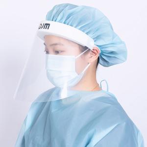 China Reusable PET Films Clear PPE Medical Face Shield Visor wholesale
