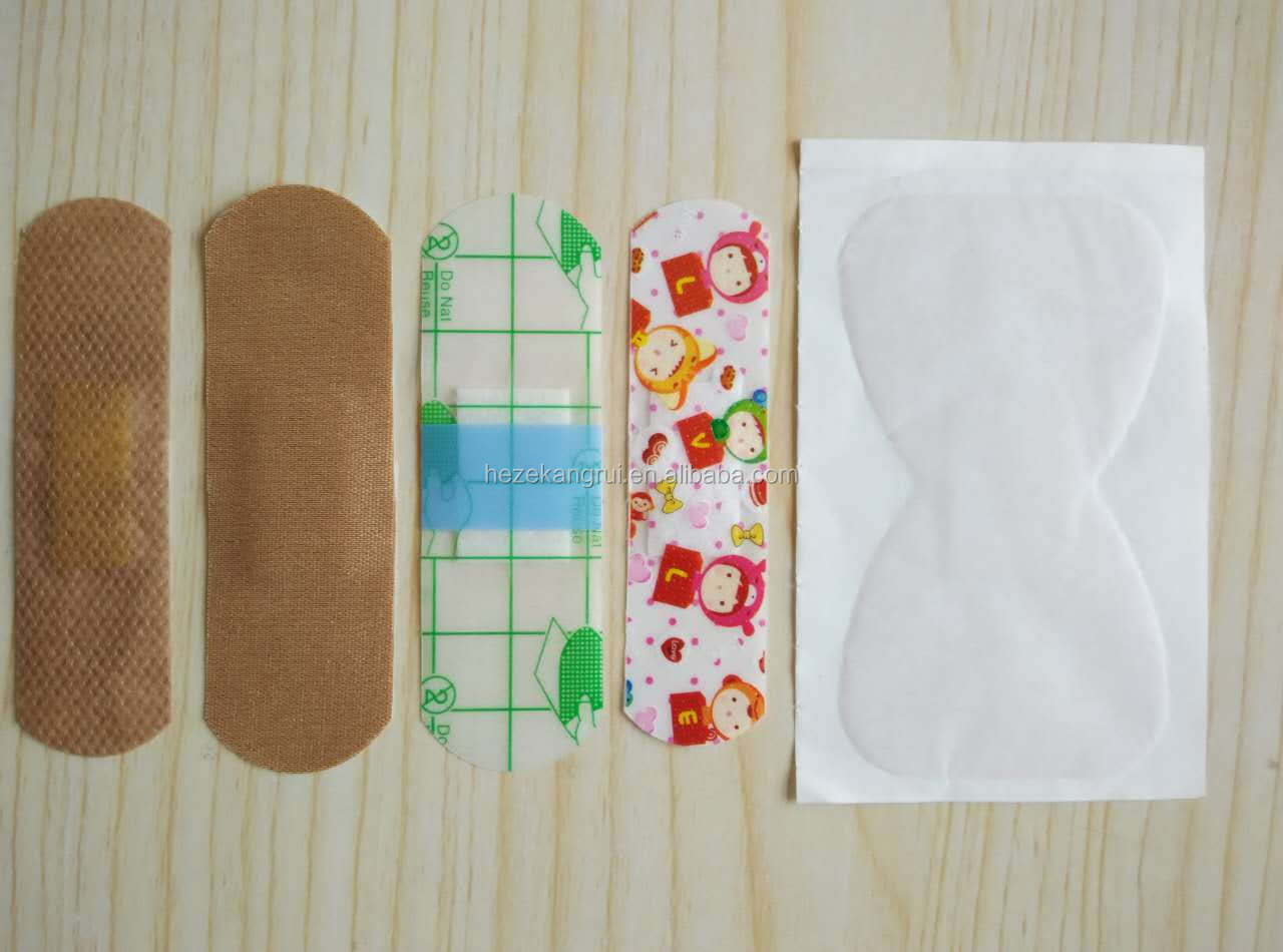 Raw Material Release Paper First Aid Plaster Making and Packing Machine KC-2000-E