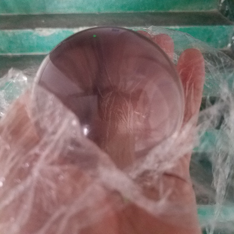 High quality 2.75"/3" 70mm/75mm clear acrylic contact Juggling ball