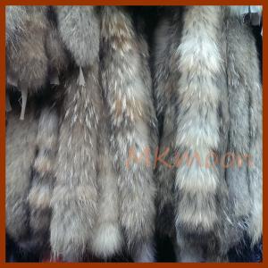 China Racoon fur skin wholesale
