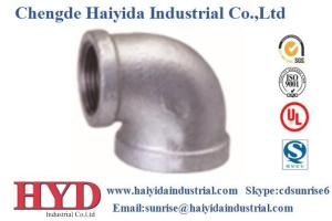 China Elbow malleable iron pipe fitting cast iron factory wholesale
