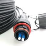 5G 5mm Dia FTTA Unarmored Fullaxs DLC LC Fiber Optic Patch Cord