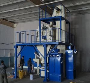 China Job Site Dry Mortar Plant Quick Semi - Auto For Mortar Mixing And Packaging wholesale