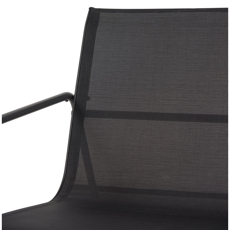 Metal Furniture Patio Set for Backyard Garden AJUNION 4 Seater Conversation Lounge Set