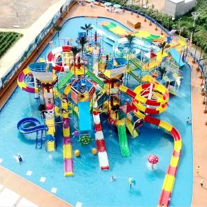 China OEM Service Colorful Outdoor Water Play Park Equipment For Adult Children wholesale
