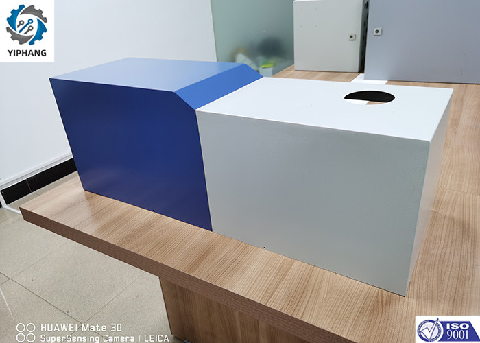 SGCC Powder Coating Rounded Corners Custom Sheet Metal Enclosures Box Fabrication