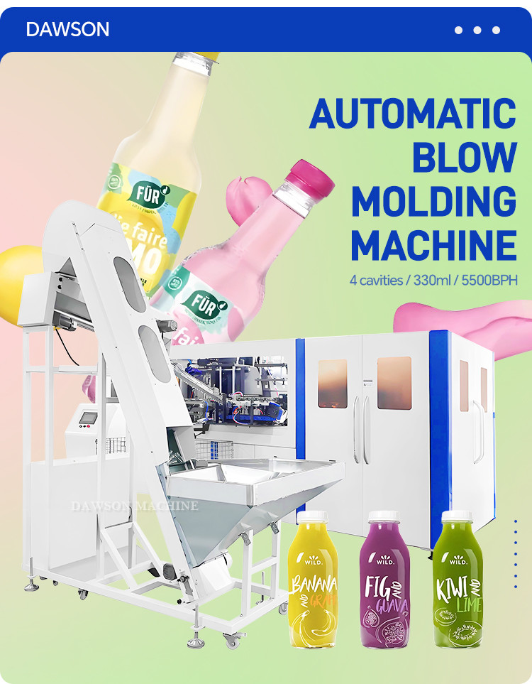 5500BPH Fruit Juice Bottle Making Bottle Blowing Molding Machine