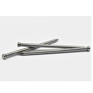 China Flat Bright Finish Galvanized Ring Shank Common Nails wholesale
