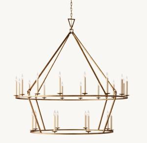 China 62'' Diam 54'' H Luxury Dropship Chandeliers Large Brass Chandelier wholesale