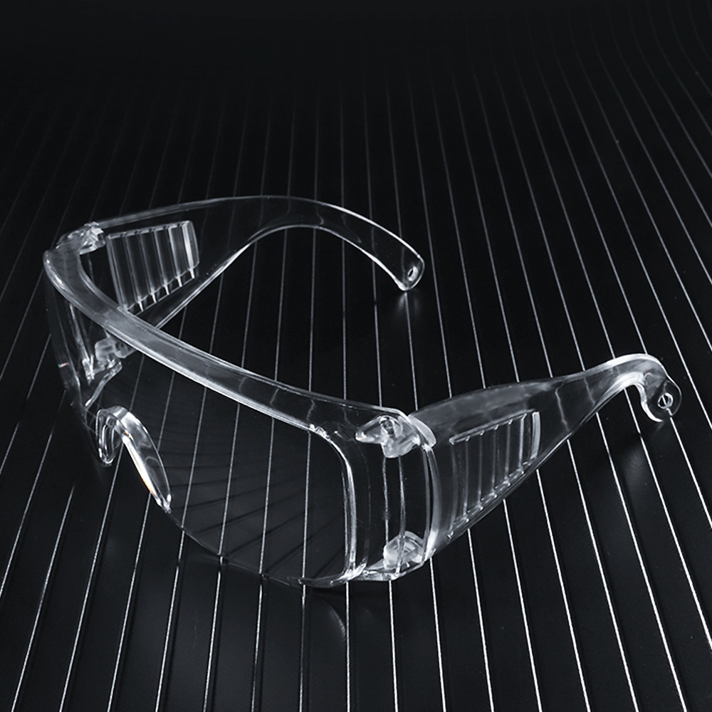 Waterproof Clear Safety Glasses , Isolating Viruses Anti Scratch Safety Glasses