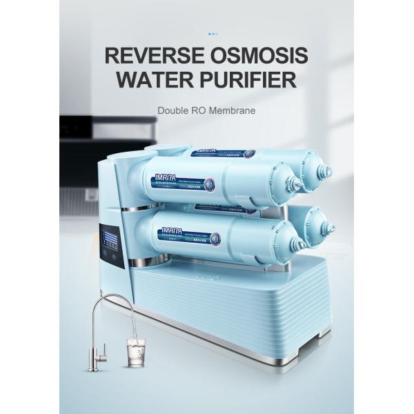 Home Undersink Reverse Osmosis Water Purifier System Auto Flushing