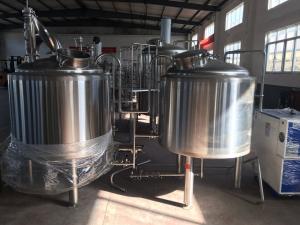 China 500L 1000L Craft Small Microbrewery Equipment , Beer Micro Brewing Systems wholesale