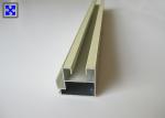 Russia Design Cream Color Aluminium Wardrobe Door Frame Powder Coating