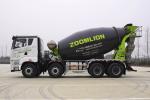 Jiefang Concrete Cement Mixer Truck 13890 Kg Diesel Concrete Mixer For Truck