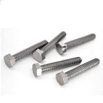 Size M20 Titanium Stainless Steel Hex Head Bolts 10-100mm For Industrial Machine