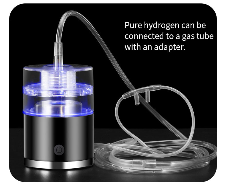 3 Minutes Automatic Electrolysis Portable Hydrogen rich water dispenser and inhaler Cup