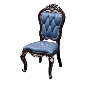 China Luxury High Back Leather Upholstered Dining Chair OY-CY06 wholesale