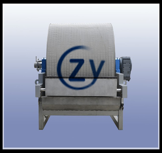 SS304 Rotary Vacuum Sweet Potato Starch Machine Filter Starch Dewatering Machine