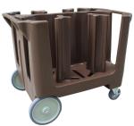 Hotel Restaurant Adjustable Dish Dolly For 11.7cm To 33cm Dishes