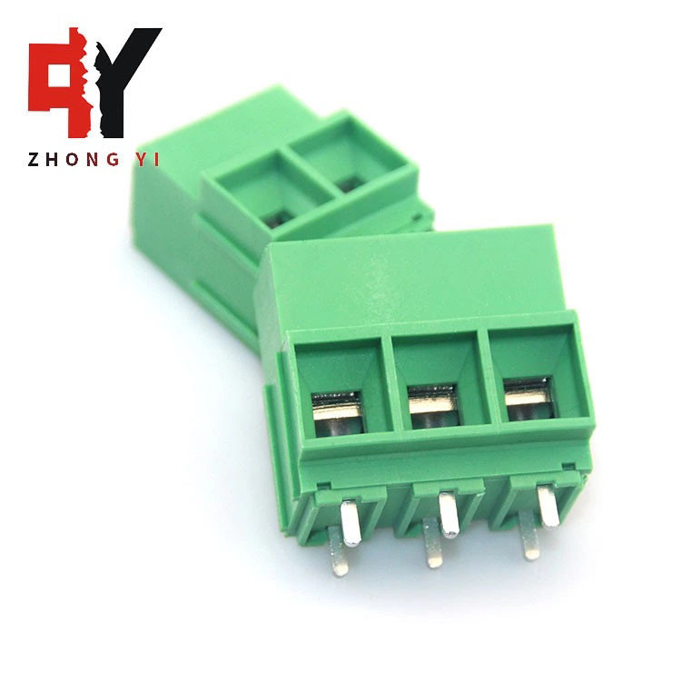 3 Poles Pcb Mount Screw Terminal HQ135T-10.16mm Electric