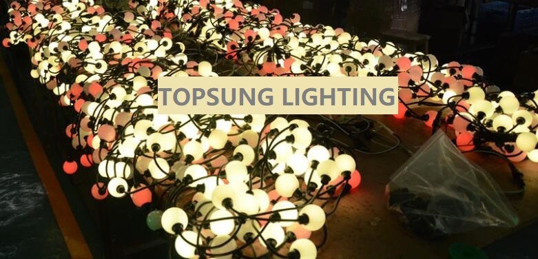 DMX 50MM RGB LED Landscape Lights Addressable Ws2811 IP65 For Outdoor