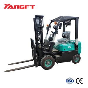 China Forklift 1.5 Ton Truck With 2 Stage 3 Meters Mast For Warehouse wholesale