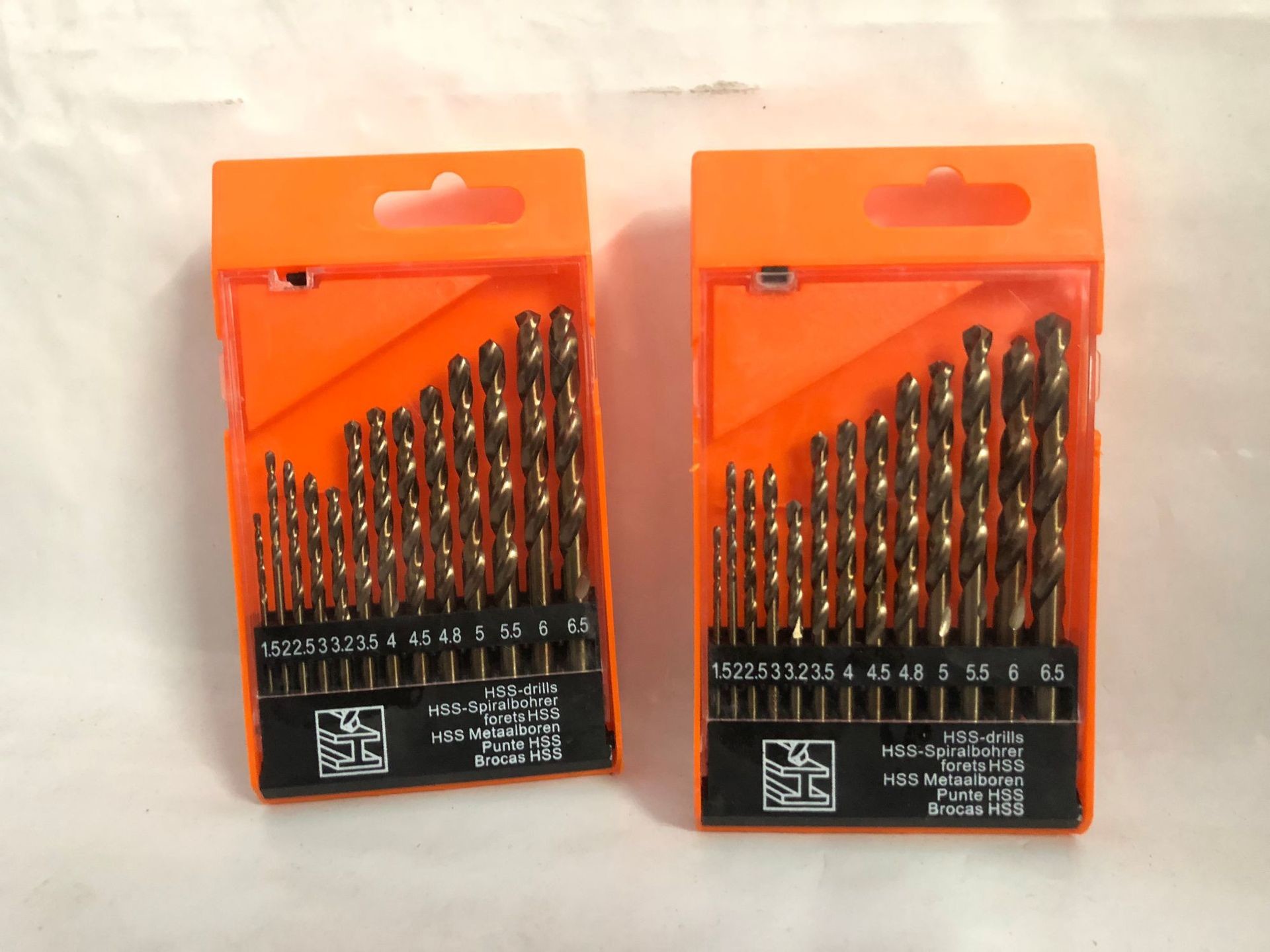Stainless Steel 160mm Cobalt Twist Alloy Drill Bit Set 13pcs/ Set