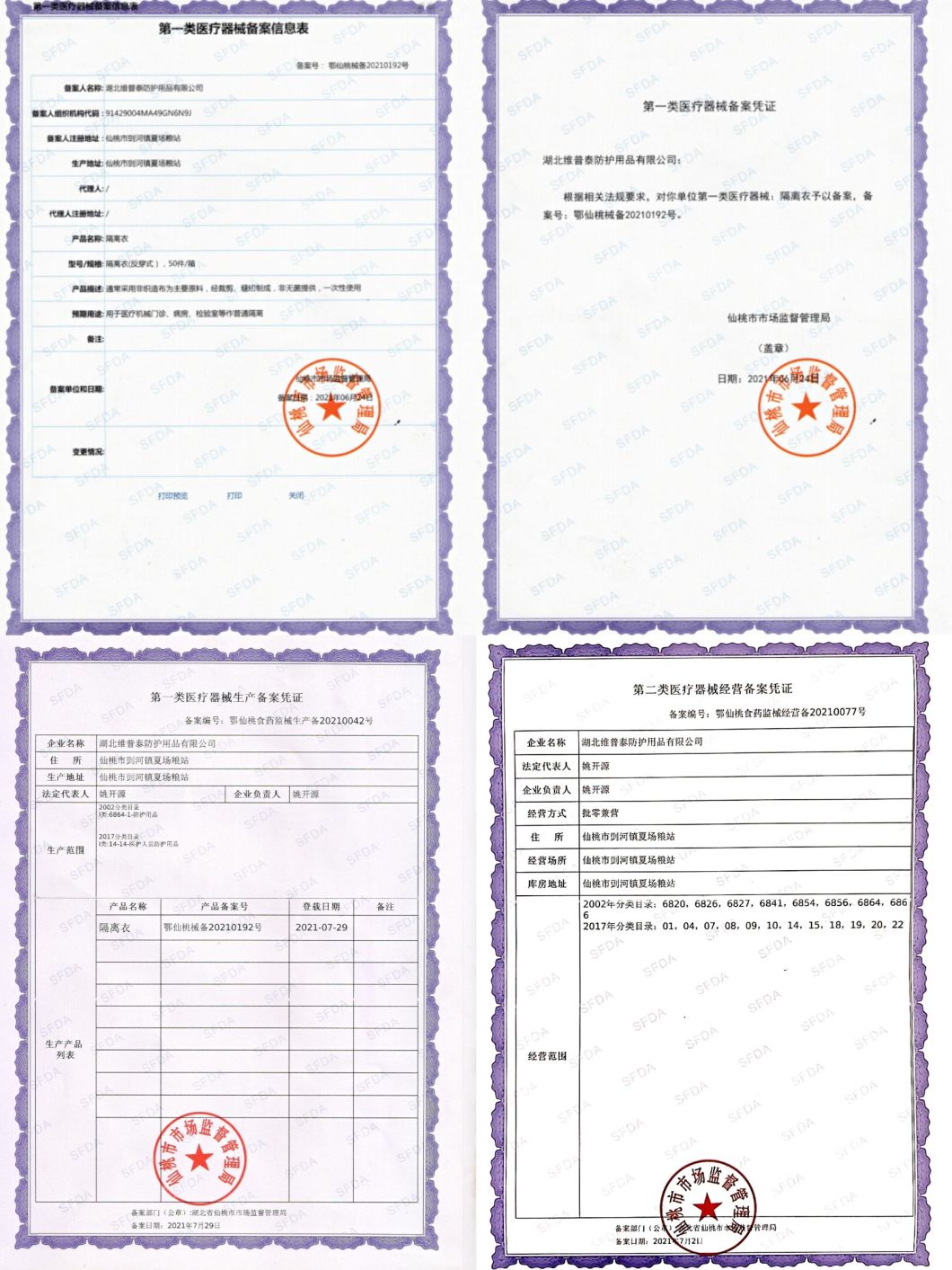 Sterile Nonwoven Disposable Isolation Gown SMS/SMMS Surgical Gown with AAMI Level3