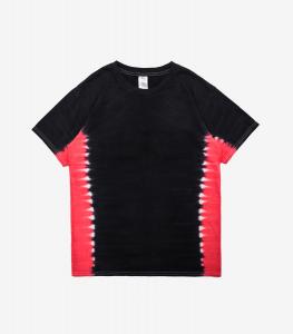 China Fashion DIY Cotton Bamboo Fiber T Shirt , Colorful Youth Tie Dye Shirts on sale