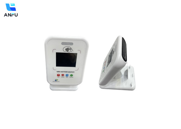 White Qr Code Scanner Sound Box Voice Broadcast Cloud Speaker For Payment