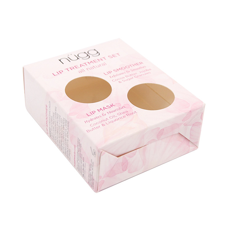 350gsm C1S Art Paper Cosmetic Packaging Boxs With Display Window
