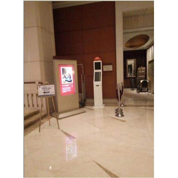 HD High Resolution Touch Screen Digital Signage Kiosk For Movie Theatre