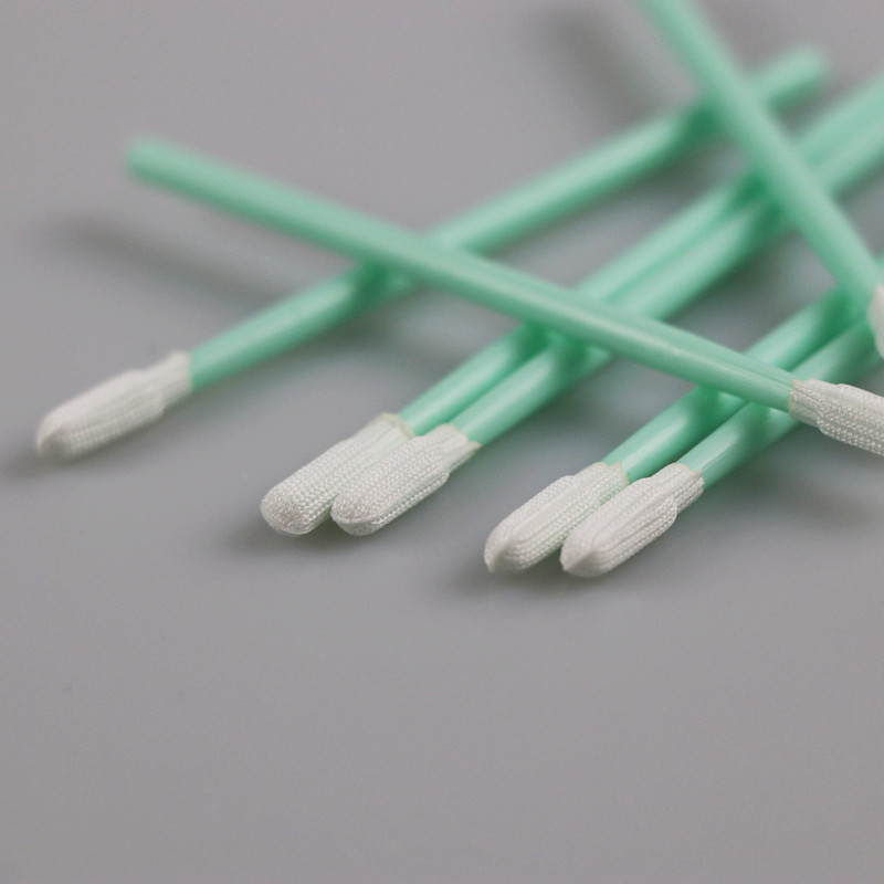 TX754B Lint Free Cleanroom Polyester Head 70mm Dacron Swabs With SGS Certificate