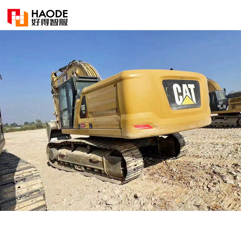 7550 mm Dipper Capacity 35 Ton Cat 336 GC Used Excavator with Top Hydraulic Cylinder
