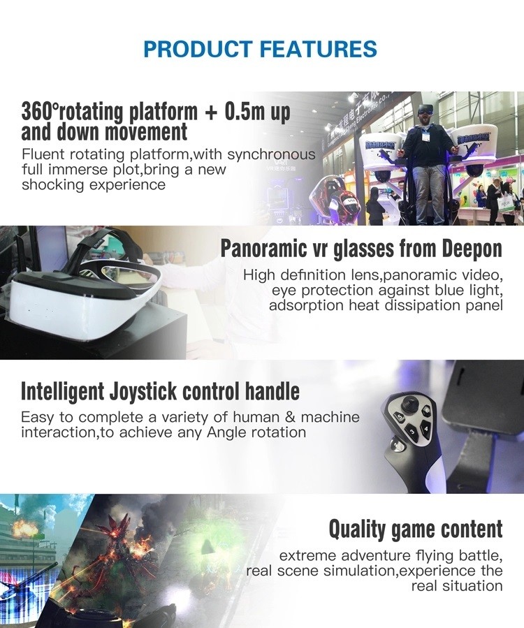 Super Hero Model Virtual Reality Simulator 7D / 9D Interactive Cinema 720 Degrees Fight Scene With Fight Play Game