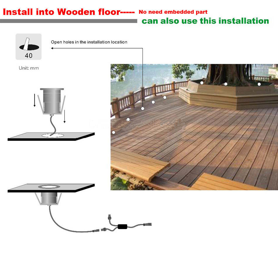 Low Voltage 12V IP68 LED Underwater Pool Light RGB Swimming Pool Led Lights Pond light Outdoor Landscape Lighting
