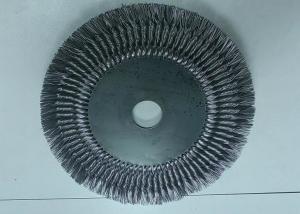 China Knot Wire Wheel Brush 350mm Carbon Steel 0.8mm Wire wholesale