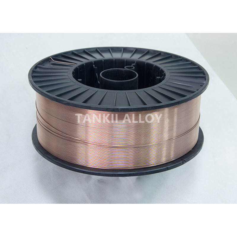 1.6mm CuSn6 Tin Copper Alloy Thermal Spray Wire Copper Coated Color Wire