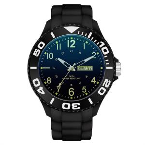 China Acrylic Mirror Couple Digital Watches Silicone Strap Japanese Movement wholesale