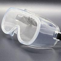 China Waterproof Clear Safety Glasses , Isolating Viruses Anti Scratch Safety Glasses wholesale