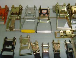50mm Sturdy Tie Down Buckle , Cam Buckle Tie Down Straps With Hooks