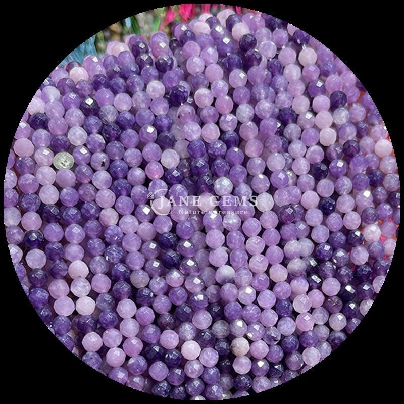 Upgrade Your DIY Jewelry Making with Gems Bead Round Shape and Natural Gemstone Various Natural Crystal Healing Stone Dalmatian Jasper Tourmaline