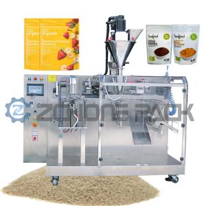 China Horizontal Doypack Packing Machine Automatic Flour Bag Ginger Packaging wholesale