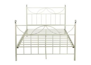 China Hotel Adult ODM Design 0.8mm Metal Double Bed wholesale