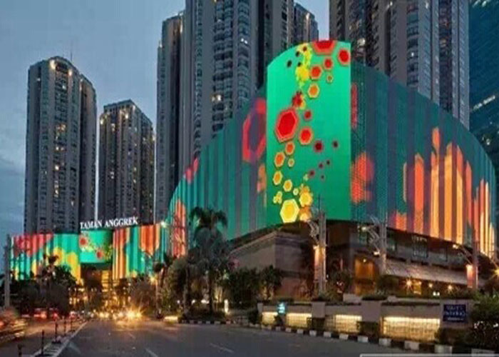 Pole Support P10 LED Display Panel Roadside Outdoor Advertising Sign