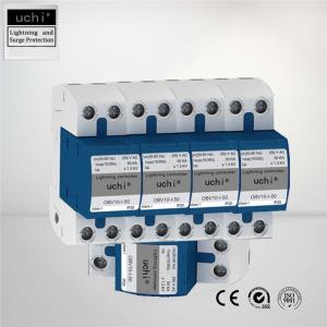 China 220V Solar PV Surge Protection , 40KA Surge Arrester DC SGS Approved wholesale