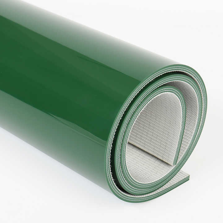 Resilient Food Grade PVC Conveyor Belt for Smooth Bulk and Packaged Food Transport