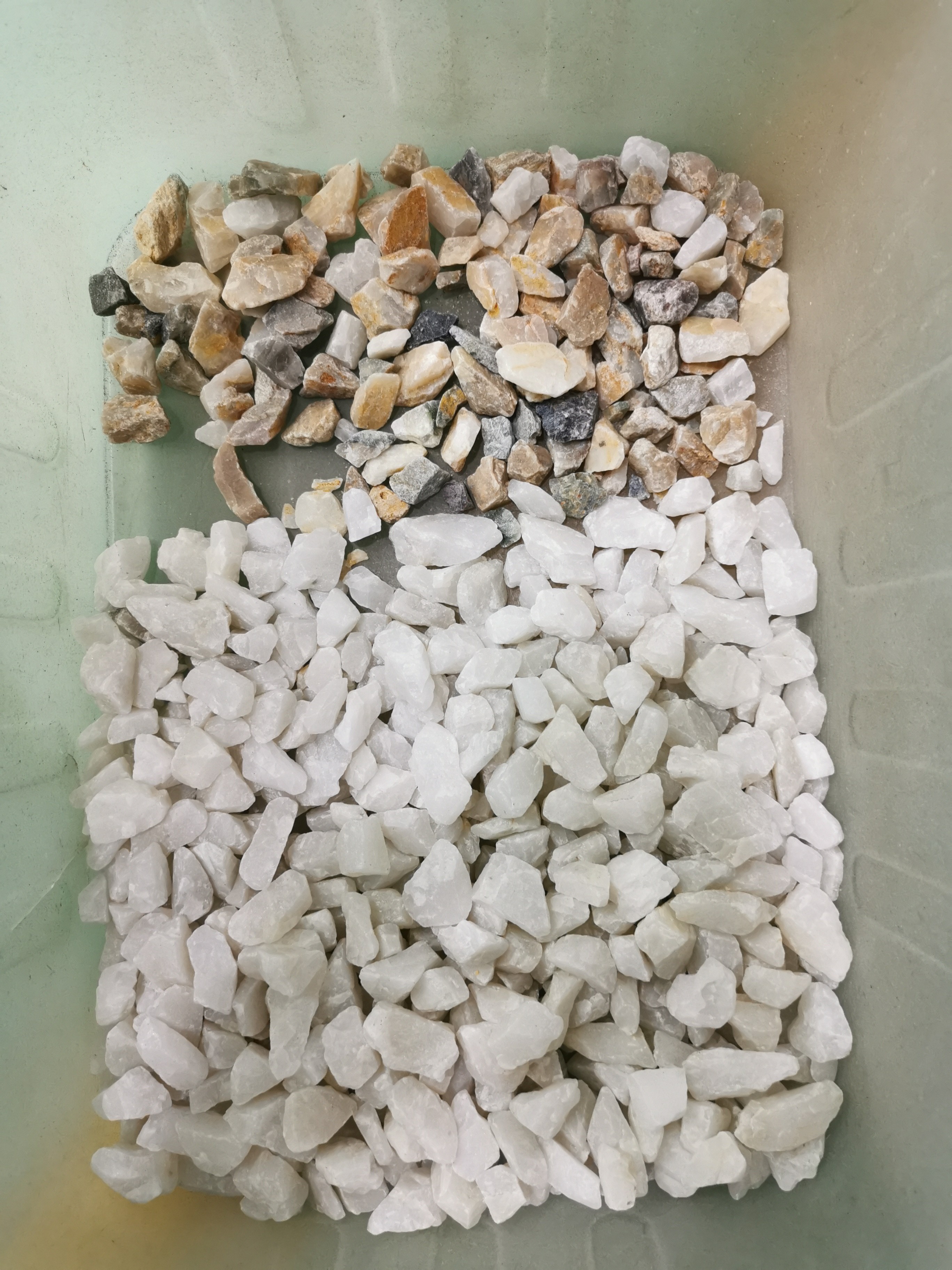 WENYAO Glass Mineral Salt Color Sorting Machine CCD Optical Two Layers
